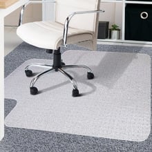 Clear Gripper Back Office Chair Mat